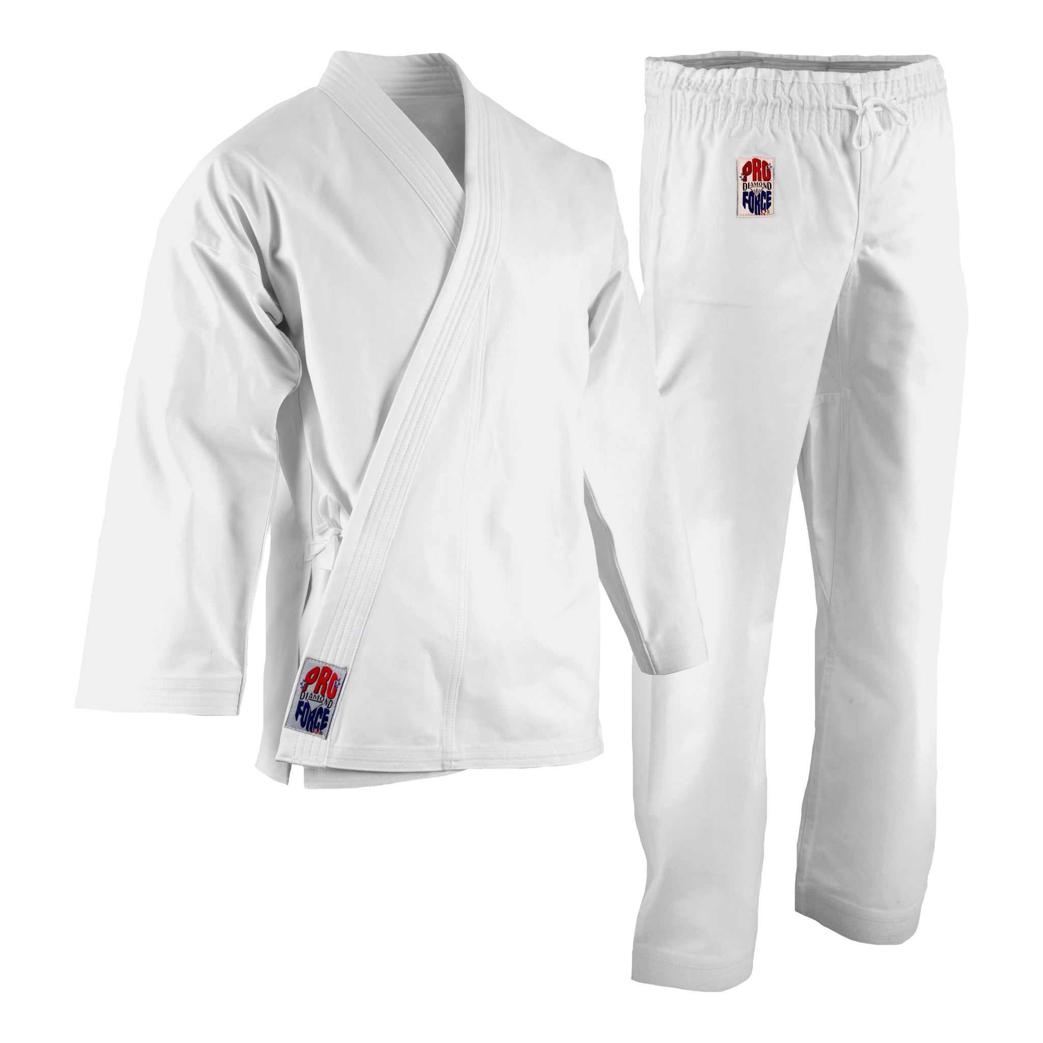 ProForce® 14 oz. Diamond Karate Uniform (Elastic Drawstring) 55/45 Blend