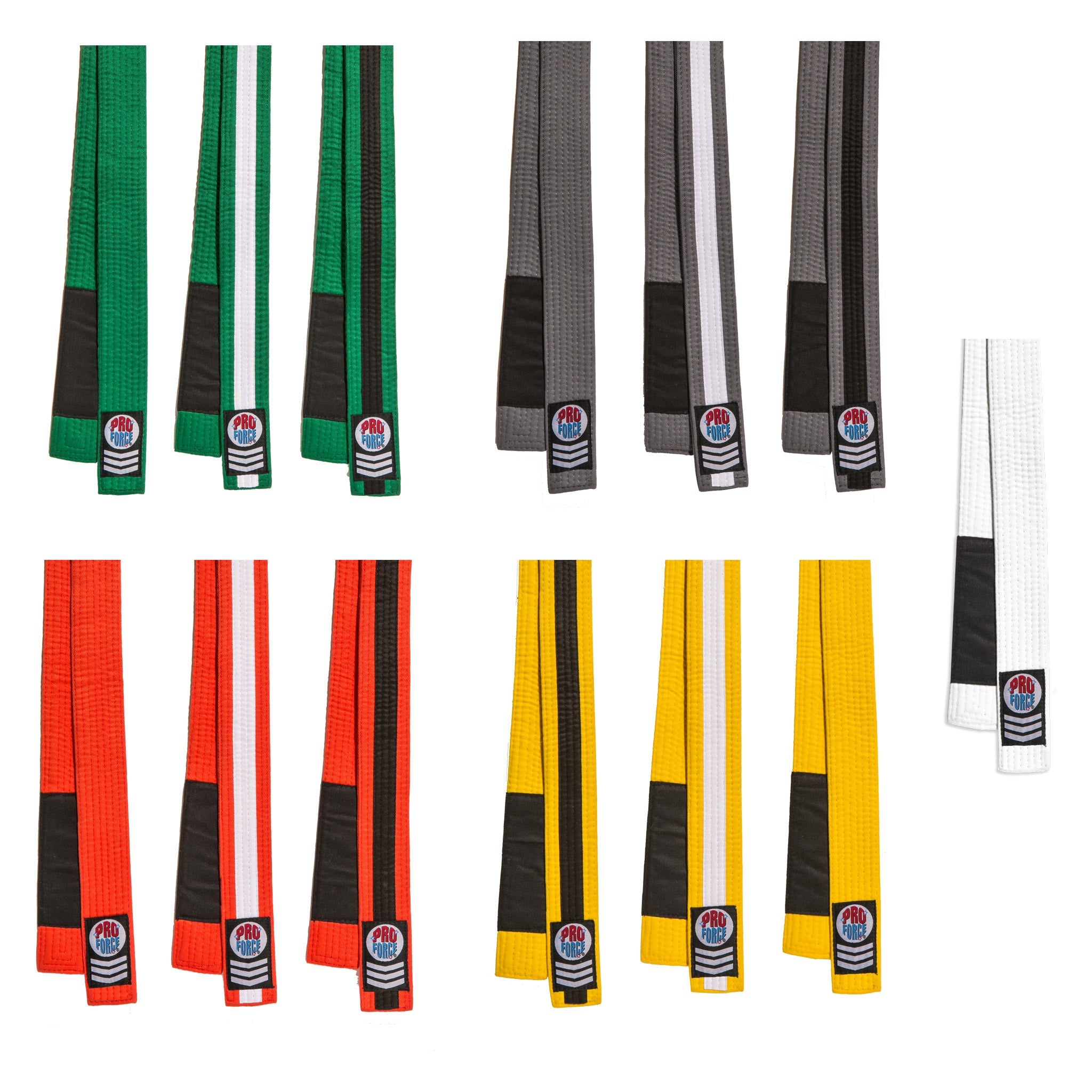 ProForce® Kids JiuJitsu Belts