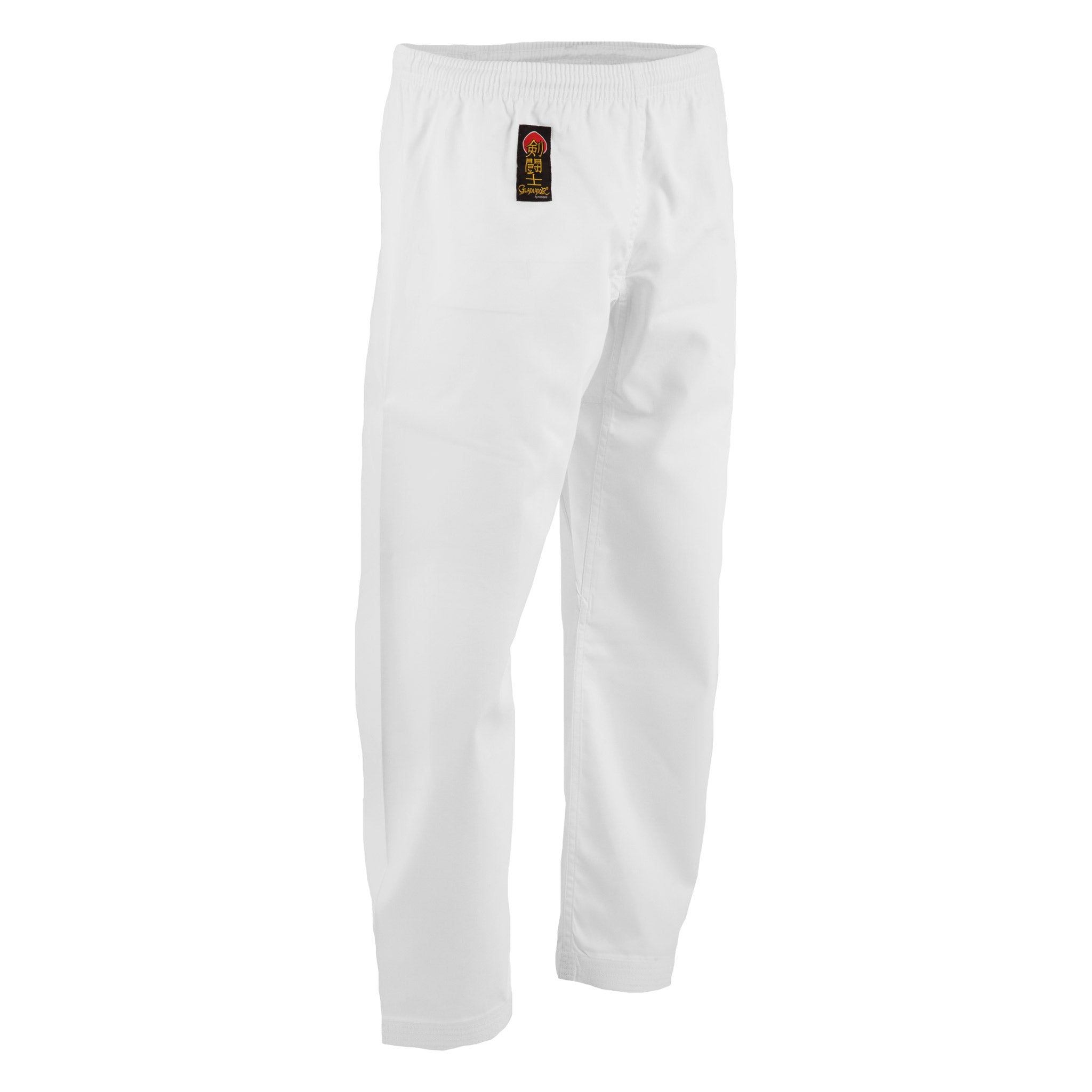 ProForce® Gladiator 8 oz. Karate Pants (Elastic Drawstring) 55/45 Blend
