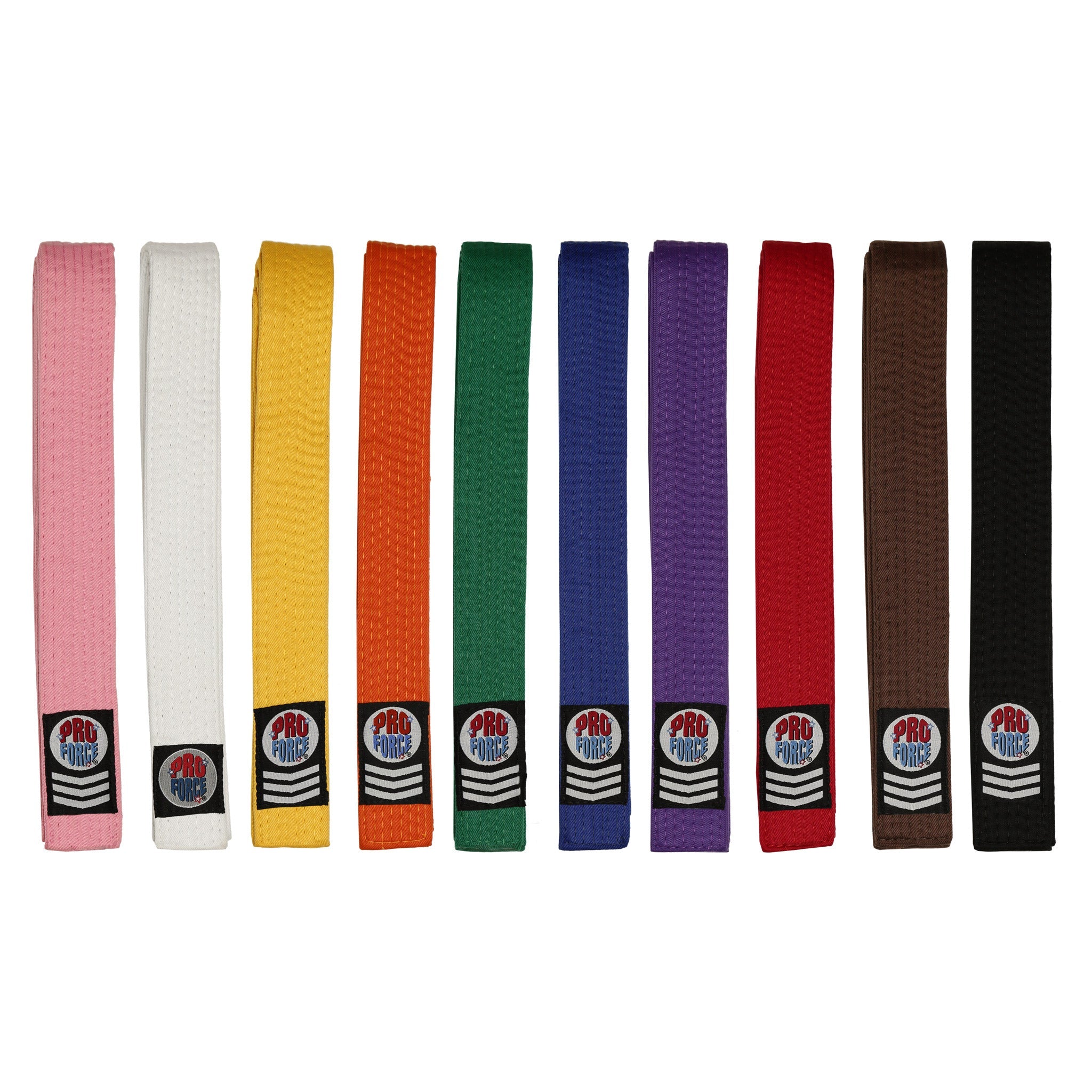 ProForce® II 1.5" Double Wrap Solid Karate Belt