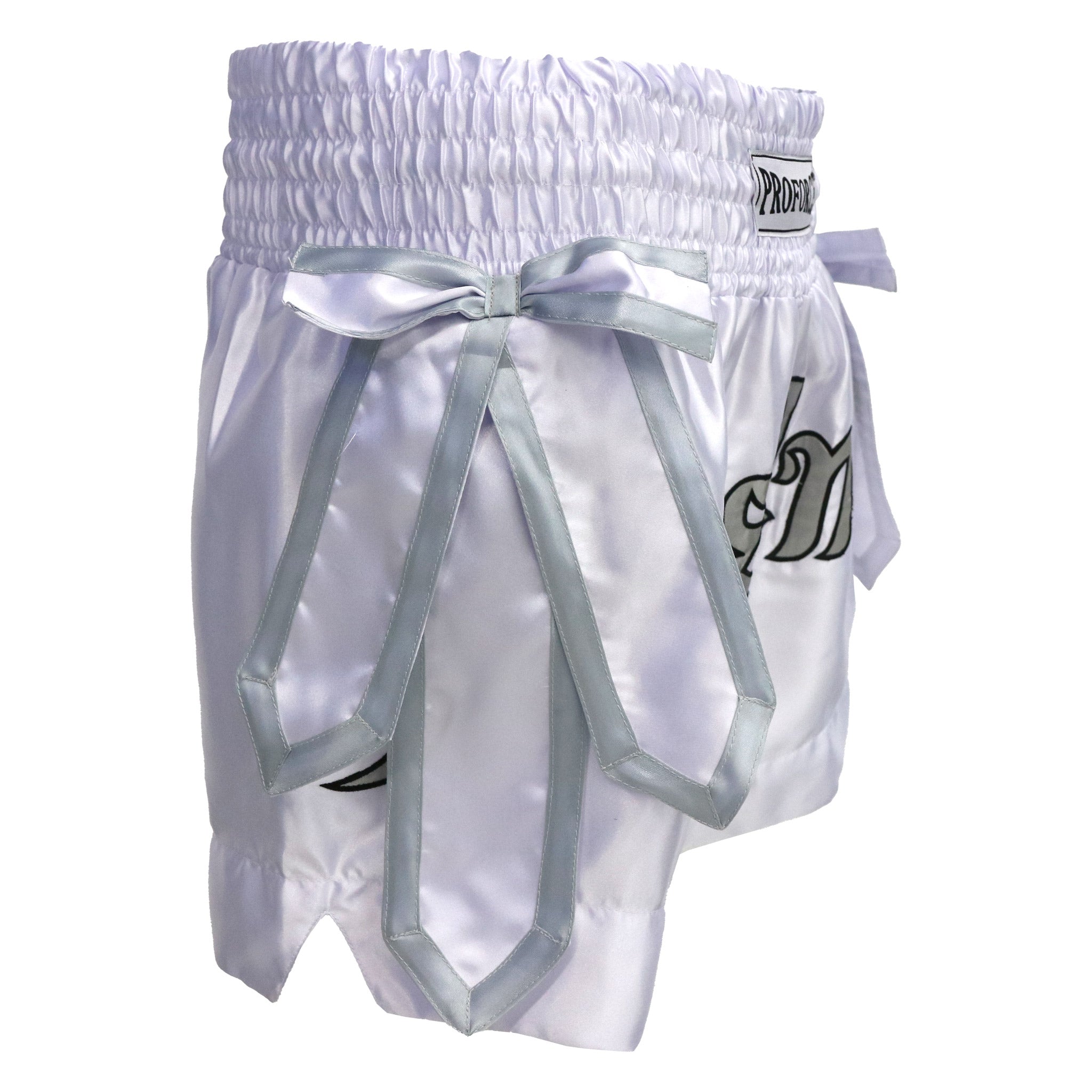 ProForce Sport® Angel Wing Muay Thai Shorts - w/ White Bows