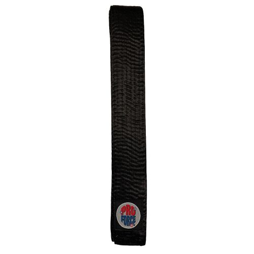 ProForce® Ultra 1.75" Satin Black Karate Belt