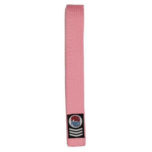 ProForce® Gladiator Double Wrap Karate Belt 1.75" Pink #0