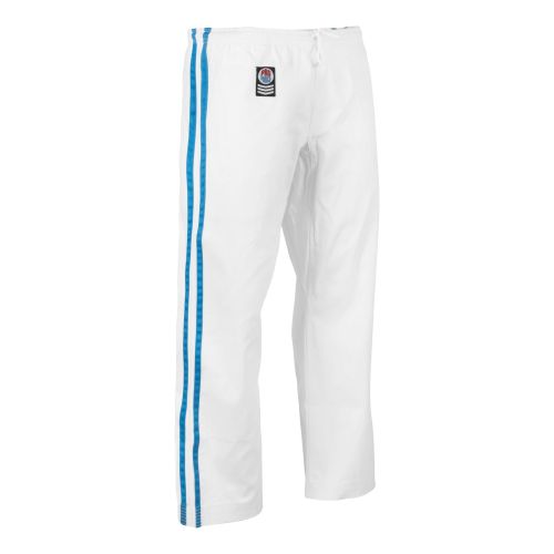 ProForce® Gladiator Demo Karate Pants II 8 oz. White/Blue