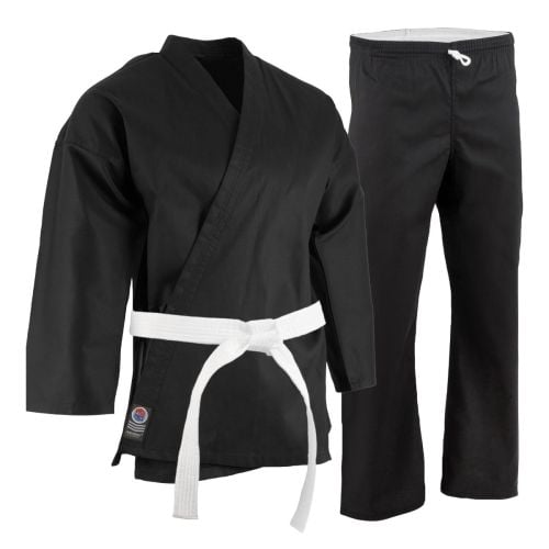 ProForce® 5 oz. Original Karate Uniform (Elastic Drawstring) - 55/45 Blend - With Free White Belt