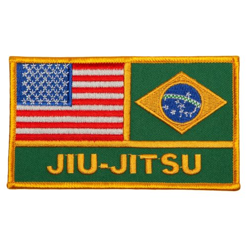 Patch USA/Brazil Jiu-Jitsu