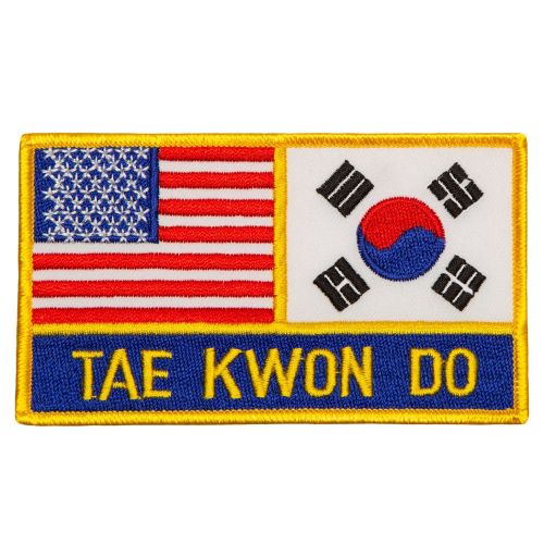 USA & Korea - Tae Kwon Do Patch dev-awma Large 
