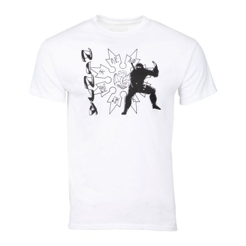 Ninja Warrior T-Shirt dev-awma White Youth Medium 
