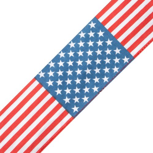 HEADBAND USA FLAG 2.5"X42"